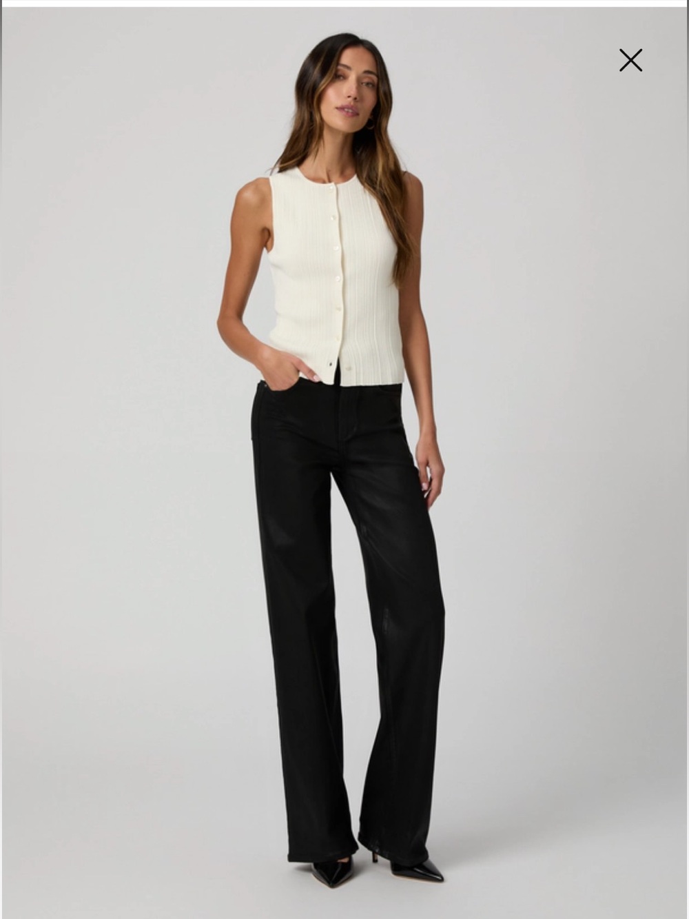 Sasha Wide Leg Jean Paige Denim NWT